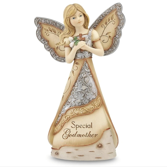 Elements "Special Godmother" Angel Figurine - Picture 1 of 6